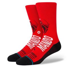 Add to your collection of Mandalorian accessories with these super soft crew socks. Starring Ahsoka Tano, the former padawan of Anakin Skywalker, this pair is infused with Infiknit™ fibers that are strong enough to wear into battle. Infiknit™ Lifetime Guarantee - Our Infiknit™ technology never rips, never tears. Made for good. But if you're turbo-gnarly and rip one, we got you. Crew - A classic sock height that hits the mid-point of your lower leg. Light Cushioning - These lightweight socks offe Star Wars Mandalorian, Men Jeans Pants, Stance Socks, Star Wars The Mandalorian, Ahsoka Tano, Stylish Sweaters, Anakin Skywalker, Lower Leg, The Mandalorian