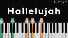 an easy piano lesson for beginners to learn how to play halejuan on the piano