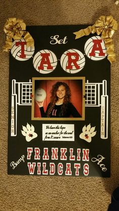 a photo frame with the words franklin wildcats on it