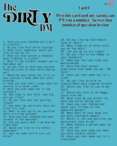 the dirty diy card is shown in blue