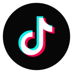 the letter j in a black circle with pink, blue and green letters on it