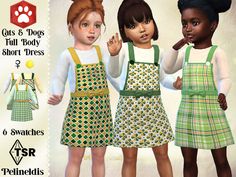 Boho Trends, Sims 4 Toddler, Sims4 Clothes, Boho Kids, Different Shades Of Green, Sims 4 Cc Finds