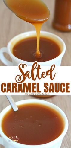 SALTED CARAMEL SAUCE RECIPE Caramel Doughnuts, Salted Caramel Sauce Recipe, Salted Caramel Recipes, Appetizer Sandwiches, Yummy Desserts Easy, Caramel Desserts, Salted Caramel Sauce, Caramel Cookies, Creative Desserts