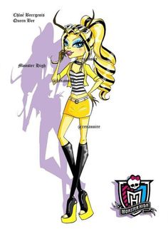 an image of a cartoon character with long hair and yellow clothes, standing in front of a