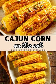 grilled corn on the cob is an easy and delicious side dish