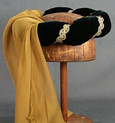 Hood Hats, Medieval Headwear, Chiffon Veil, Live Nativity, Medieval Steampunk, Gold Veil, Mini Top Hats, Beaded Headbands