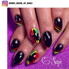 44+ Jamaican Nail Designs for 2024 - Nerd About Town