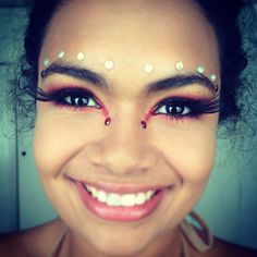 Trinidad carnival makeup Makeup 2016, Glitter Fashion