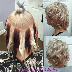 Hidden pinwheel technique Hair Techniques, Hair Color Techniques, Color Techniques, Hair Color And Cut, Hair Coloring, Grunge Hair, Hair Pictures