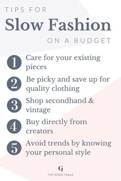 Fashion On A Budget, Slow Fashion Movement, Fashion Friday, Fashion Revolution, Sustainable Fashion Brands, Budget Fashion, Conscious Fashion