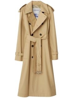 Burberry Gabardine Trench Coat - Farfetch Burberry Raincoat, Burberry Trenchcoat, Burberry Quilted Jacket, Black Quilted Jacket, Burberry Trench, Burberry Trench Coat, Quilted Puffer Jacket, Timeless Wardrobe Staples, Trench Jacket