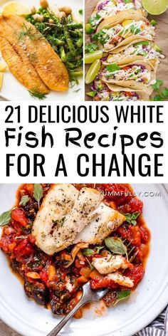 21 delicious white fish recipes for a change