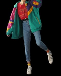 Colourful 80s Fashion, Colorful 80s Aesthetic, Teddy Fresh Aesthetic, 90s Neon Fashion, 80s Women Outfits, 80s Neon Outfit, Vaporwave Aesthetic Outfits, Mamma Mia The Musical, Retro Outfits 80s Style