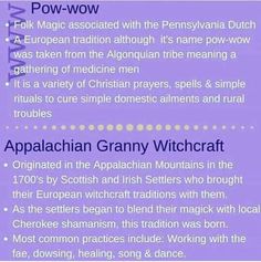 an article about the origin of the song'appalachain granny witch '