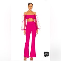 New With Tags, Never Worn. Nookie Illusion Pant In Neon Pink. Size M. Really Comfortable Pants, High Quality Materials. Great Amount Of Stretch. High Waist Stretch Pantsuit For Party, Stretch High Waist Pantsuit For Party, Stretch Pantsuit For Party, Chic Sheer Pants For Night Out, Stretch Trousers Pantsuit For Party, Stretch High-waist Pantsuit For Party, Stretch Pantsuit For Spring Parties, Chic Sheer Pants For Evening, Chic Sheer Evening Pants