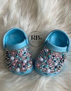 Custom Infant Crocs! These are for Girls and Boys. Please reach out with any questions before ordering. Thank you! Toddler Crocs, Crib Shoes, Philadelphia Pa, Baby Toddler, Philadelphia, For Girls, Baby Shoes, Georgia, Bathing Beauties