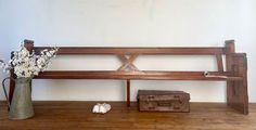 Superb 19th Century Pew, Hand Crafted From Antique Pitch Pine, 1800s Dining Table Bench, Pitch Pine, Hallway Bench, Table Bench, Dining Table With Bench