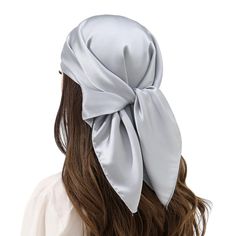 PRICES MAY VARY. Made of 100% superior quality polyester, the touch of the scarf is silky and soft just like silk scarf, and looks shiny like satin scarf. Size of the square scarf is 27.5'' x 27.5'', which can be used as a hair scarf, scarf top, neck scarf, hair wrapping at night, pirate head scarf on Halloween, also can be used for hat and handbag decoration. The satin head scarf serves as an amazing gifts for women. You can send your love and care to your wife, mom, sisters, daughter, grandma Pirate Head Scarf, Satin Head Scarf, Hair Wrapping, Womens Scarf, Silk Scarf Hair, Scarf Hair, Silk Bandana, Satin Scarf, Gifts Anniversary