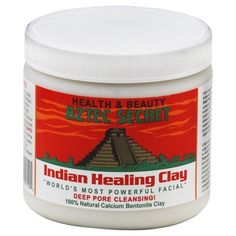 Aztec Secret Indian healing Bentonite clay Bentonite Clay Benefits, Calcium Bentonite Clay, Body Detoxification, Cheap Skin Care Products, Low Porosity Hair Products, Detoxify Your Body