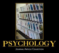 there are many books on the shelves in this book store that say psychology journal article collection