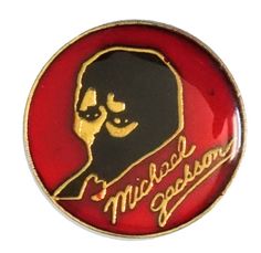 "A vintage MICHAEL JACKSON pin! Excellent condition! Ships safely in a small gift box. Measures: approx 1\" 20+ years old, hard to find, vintage high-quality cloisonne lapel/pin. Have some individuality = some flair! Add inspiration to your handbag, tie, jacket, backpack, hat or wall. -------------------------------------------- ADDITIONAL ITEMS SHIP FREE IN USA VISIT OUR STORE FOR MORE ITEMS https://www.etsy.com/shop/VintageTrafficUSA THANK YOU! VIN and ZOE" Retro Enamel Pin As Gift, Vintage Red Lapel Pin For Gift, Vintage Red Lapel Pin As Gift, Red Vintage Lapel Pin For Gift, Red Vintage Lapel Pin As Gift, Vintage Collectible Enamel Pin, Vintage Red Pins For Gifts, Vintage Red Pins For Gift, Vintage Red Pins As Gift