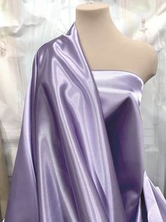 Width: 60" wide Length per listing: 1 yardPrice per yard is $8.50Color: Joy amethystWeight:8 oz'sContent:  100% polyesterCare: Hand washMultiple yardage cut in one continuous piece.. this is simply gorgeous in color.. Would make a beautiful bridal gown, bridal suit or bridesmaids dresses.. Bridal Suit, Gown Bridal, Baby Pink Colour, Duchess Satin, Home Decor Wedding, Pageant Dress, Hrithik Roshan, Organza Fabric, Wedding Crafts