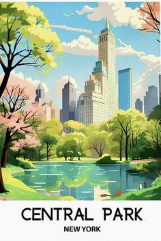 an image of central park in new york city