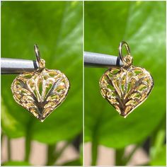 14kt Vintage Yellow Gold Filigree Style Puffy Heart Charm. Super Cute And Dainty To Wear As A Charm For Everyday. Dainty Charm, Check Measurements Hight Approx A Little Over 1/2 An Inch & 1/2inch Wide Weight Is Approx 1.05grams Stamped “14k” Pendant Has Been Professionally Cleaned & Polished Pictures Are Part Of The Description So Please Take A Look And Feel Free To Ask For More Pics/Information Reasonable Offers Welcome No Trades Thanks For Taking A Look And Happy Poshing Puffy Heart Charms, Puffy Heart, Gold Filigree, Vintage Yellow, Heart Charm, Womens Jewelry Necklace, Jewelry Necklaces, Yellow Gold, Take That