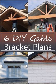 the 6 diy gabie bracket plans are easy to build and cost less than $ 10