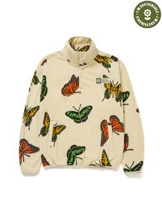 Parks Project | Butterflies Trail Fleece | National Parks Fleece Parks Project Fleece, Cute Fleece Jacket, Fleece Pullover Outfit, Butterfly Clothes, Parks Project, Purpose Driven, Female Model, Womens Glasses, Polar Fleece