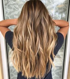 Color Balayage, Hair Color Light Brown, Brown Hair Balayage, Haircut And Color, Brown Hair With Highlights, Long Wavy Hair