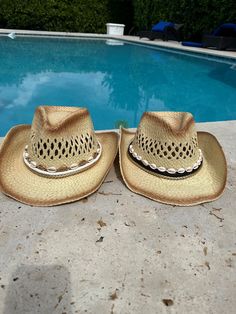 Stunning Shell Cowboy Hat.  Our beautiful customized cowgirl hat have so many uses.  You can wear this stunning hat on a trip to the beach, to a pool day, beach resorts or a cruise.  Your Summer trips pictures will look fabulous wearing these shell cow boy hats.    Beads will be added in the color of your choice with six design colors to choose from. white shell sun hat, black shell sun hat, aqua shell sun hat, orange shell sun hat, marine blue shell sun hat, red shell sun hat Summertime essenti Country Style Straw Hat For Kentucky Derby Vacation, Country Style Straw Hat For Kentucky Derby, Southern Style Summer Hats For Western-themed Events, Fedora Straw Hat For Western-themed Events, Country Style Sun Hat For Vacation And Kentucky Derby, Country Style Sun Hat For Kentucky Derby Vacation, One Size Fedora Straw Hat For Western-themed Events, Country Style Panama Hat For Kentucky Derby And Beach, Country Style Fedora For Kentucky Derby Vacation