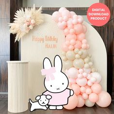 Bring the beloved characters of Miffy and her loyal dog Snuffy to life with our full-size cardboard cutout digital files! Perfect for themed parties, nurseries, playrooms, or any fan of the classic Miffy series, these high-quality printables will delight children and adults alike. ⭐ DIGITAL DOWNLOAD ONLY ⭐ ✨ What's Included: High-quality digital files of Miffy and her dog Snuffy and a pink bow accessory in PDF formats Easy-to-follow instructions for printing and assembling 💖 Key Features: Instantly downloadable files - no waiting for shipping! Easily printable at home or at a local print shop. We recommend going to a local print shop since they can print the larger cutouts on 1 large sheet of paper. Perfect for birthday parties, playdates, photo props, or room decor. High-quality design e Bunny Party, Cardboard Cutout, Baby Themes, Bow Accessories, Sheet Of Paper