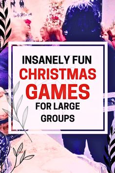 Looking for the best Christmas games to play at your next gathering? These fun Christmas party games are perfect for large groups, offering a mix of Christmas Eve games, Christmas gift games, and Xmas games everyone will love. Save this pin for quick access to the best Christmas party activities that will make your party unforgettable! Christmas Games For Large Groups, Best Christmas Games, Party Games For Groups, Christmas Party Games For Groups, Christmas Game Ideas, Christmas Group Games, Party Games Group, Games For Large Groups