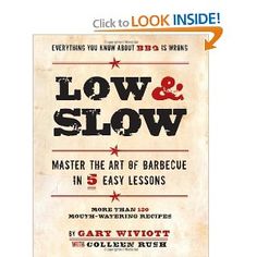 the book cover for low and slow