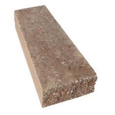 a close up of a brick on a white background