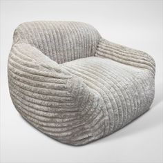 a chair that is made out of some kind of material