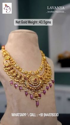 Gold Nakshi Necklace, Gold Chockers, Nakshi Necklace, Necklace Set Indian Bridal Jewelry, Pretty Gold Necklaces, Gold Jewels Design, Neck Pieces Jewelry, Antique Necklaces Design