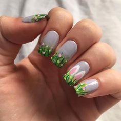 Easter Nails Acrylic, Egg Nails, Polka Dot Nail Designs, Dot Nail Designs, Dot Nails