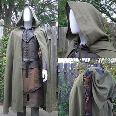 Steampunk Outfits, Medieval Outfit, Ren Faire Outfits, Medieval Cloak, Female Pirate Costume, Medieval Costume, Steampunk Clothing