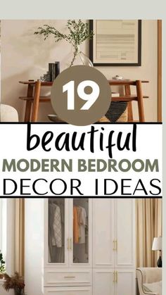 the top 10 beautiful modern bedroom decor ideas for small spaces in your home or apartment