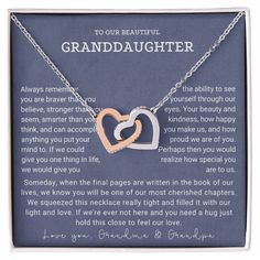 PRICES MAY VARY. 🗨️ 𝐒𝐔𝐑𝐏𝐑𝐈𝐒𝐄 𝐘𝐎𝐔𝐑 𝐋𝐎V𝐄𝐃 𝐎𝐍𝐄: With beautiful interlocking heart necklace, Memorable message card; Gift box with magnetic closure lid. 🎁 𝐌𝐄𝐀𝐍𝐈𝐍𝐆𝐅𝐔𝐋𝐋 𝐆𝐈𝐅𝐓: Two hearts embellished with Cubic Zirconia stones, interlocked together as a symbol of never-ending love. This necklace is suitable for both woman and girl ( daughter, granddaughter, wife, grandma, mother, ...). It's an amazing gift idea for Holidays, Birthday, Anniversary, Christmas, Special M Birthday Gift Necklace With Hallmark, Inspirational Birthday Necklace Gift, Inspirational Necklaces For Birthday And Valentine's Day, Meaningful Birthday Gift Necklaces, Meaningful Necklace For Birthday Gift, Meaningful Necklaces For Birthday Gifts, Silver Necklaces For Mother's Day, Silver Necklace For Mother's Day, Christmas Happy Birthday