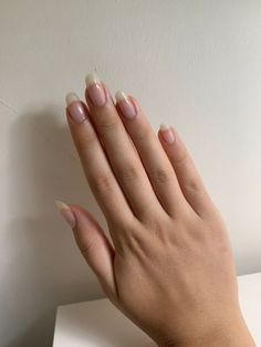 Nail Growth Tips, Long Almond Nails, Long Natural Nails, Natural Nail Designs, Round Nails, Nail Health, Clean Nails, Healthy Nails, Dream Nails