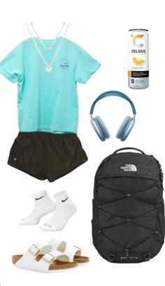 #fyp #outfits Sporty Outfit Ideas, Cute Easy Outfits For School, Comfy School Outfits, Preppy Outfits For School, Simple Outfits For School, School Fit, Outfit Inspo Summer, Casual Preppy Outfits, Outfit Inspo Casual