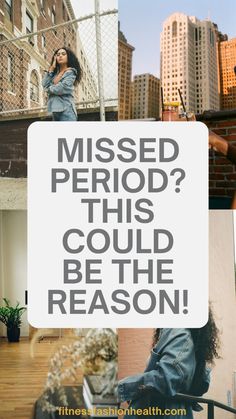 There could be several reasons for a missed period: Find the most common ones here!