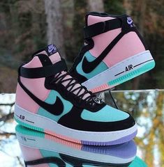 Nike Shoes Women Fashion, Nike Shoes Air Force, Nike Air Force 1 High