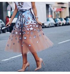 Party Dress Glitter, Tulle Fashion, Gonna In Tulle, Dress Glitter, Skirt Tulle, Ideas Party, Pinterest Fashion, And Dresses, Looks Style