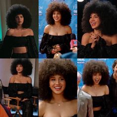 Sofia Wylie Aesthetic Wallpaper, Sofia Wylie Funny Pics, Sofia Wylie Cute, Sofia Wylie And Saylor Curda, Big Afro Hair Aesthetic, Sofia Wylie, Beautiful Black Hair, Afro Girl, Pelo Afro