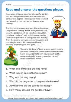 an english worksheet with the words read and answer questions for children to learn