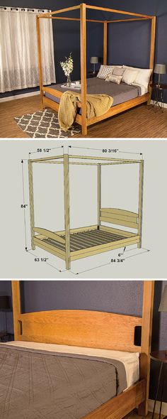 the bed frame is made up and ready to be built